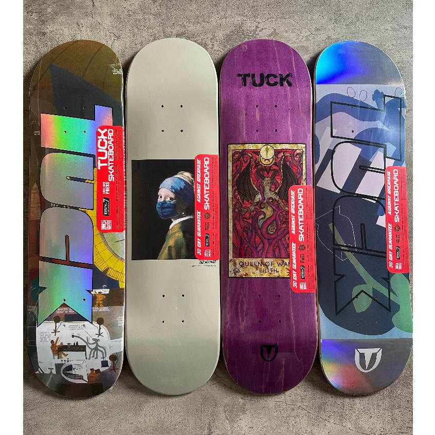 Terbaru Fullset Tuck Skateboard Free T-tools