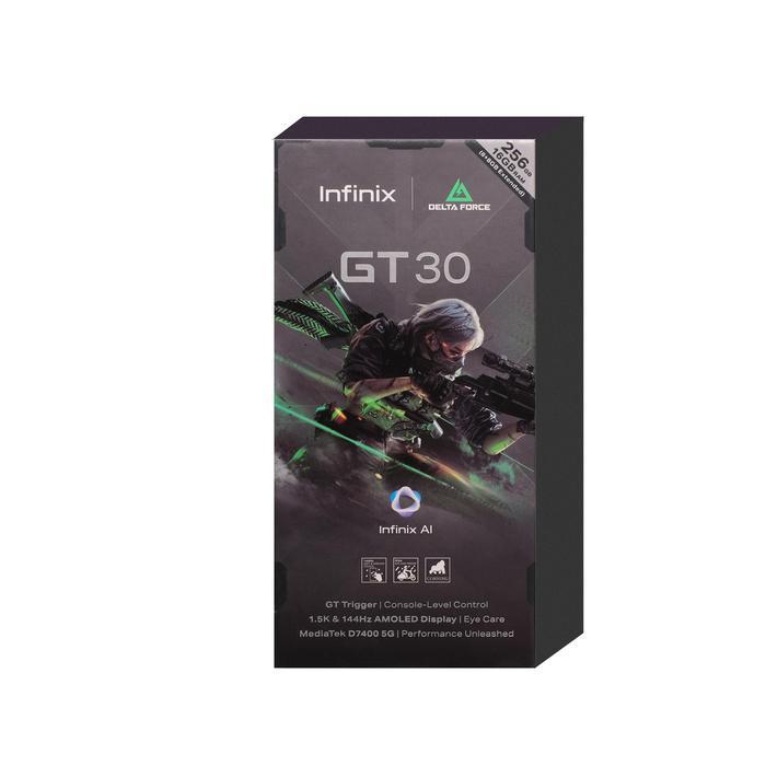 Infinix GT 30 5G [ 8GB 256GB ] MediaTek Dimensity 7400 6.78" 144Hz AMOLED | Gaming HP