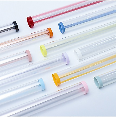 [20 Lembar] Kertas Cellophane Premium Tebal Buket Bening Transparan Clear Wrapping Bouquet / Kertas 
