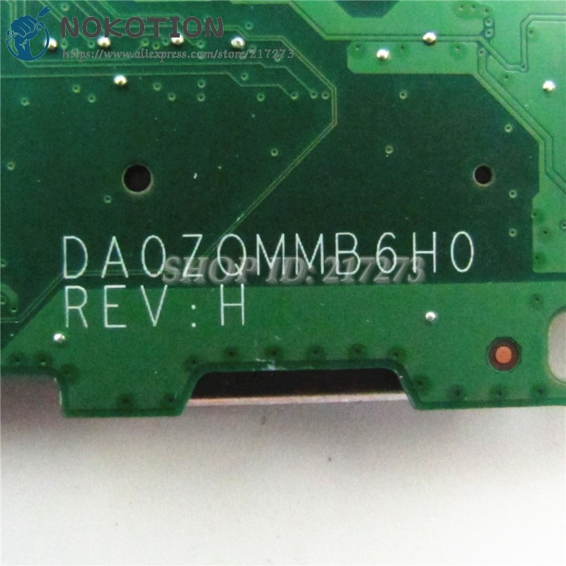 DA0ZQMMB6H0 DA0ZQMMB6F0 DBMRX11003 DB.MRX11.003 Laptop Motherboard For Acer Asipre E5-411 MAIN BOARD