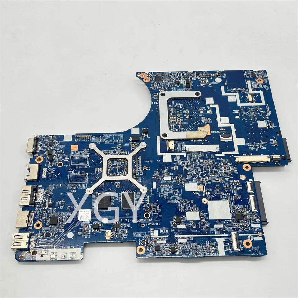Original For Clevo W650SH W670SH W650 W650 W650SR W670SR Motherboard 6-77-w650SHE0-d03 GT740M 6-71-W