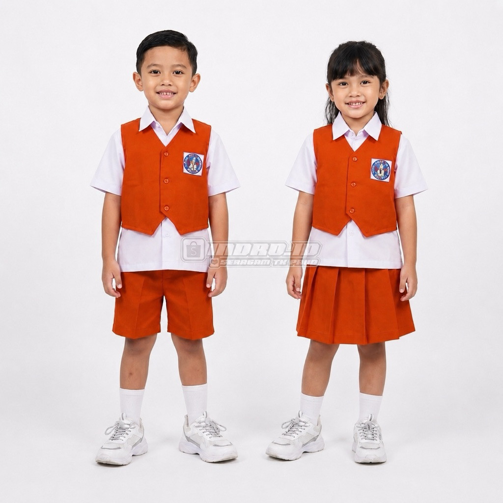 SERAGAM TK NASIONAL ORANGE BHAYANGKARI