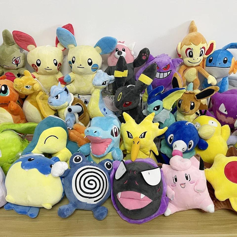 Pokemon Pikachu Plush Butterfree Stuffed Doll Sudowoodo Dragonair Blastoise Charizard Piplup Peluche