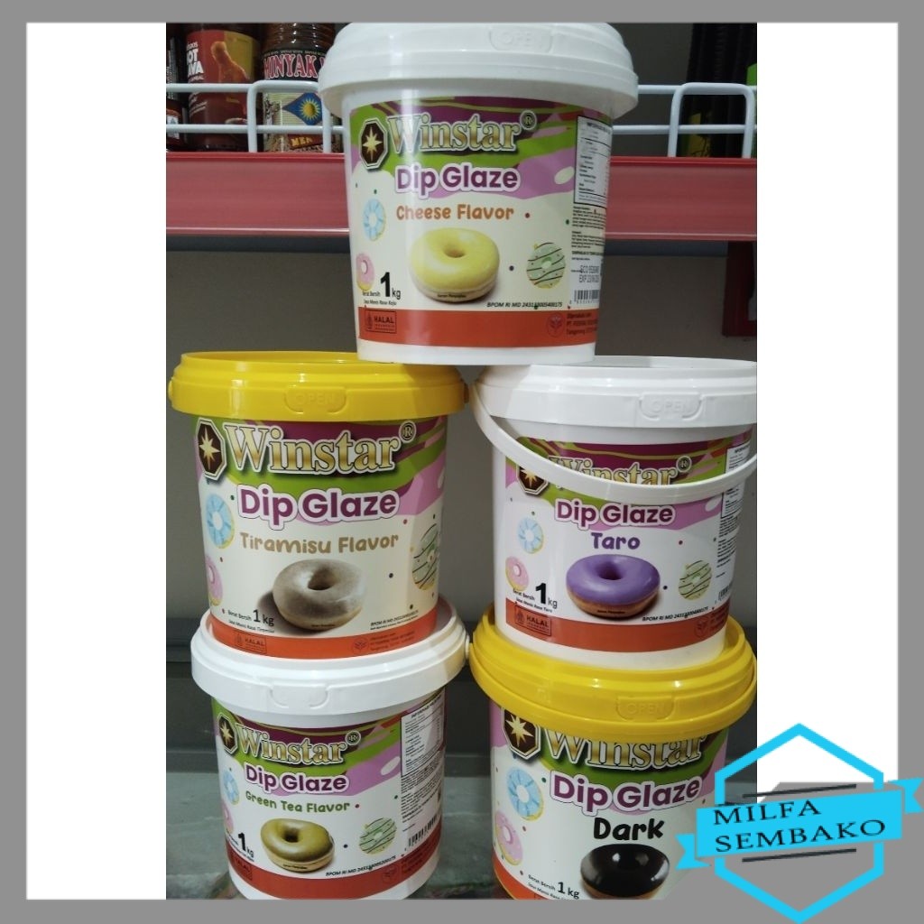 HS1277 WINSTAR DIP GLAZE 1KG