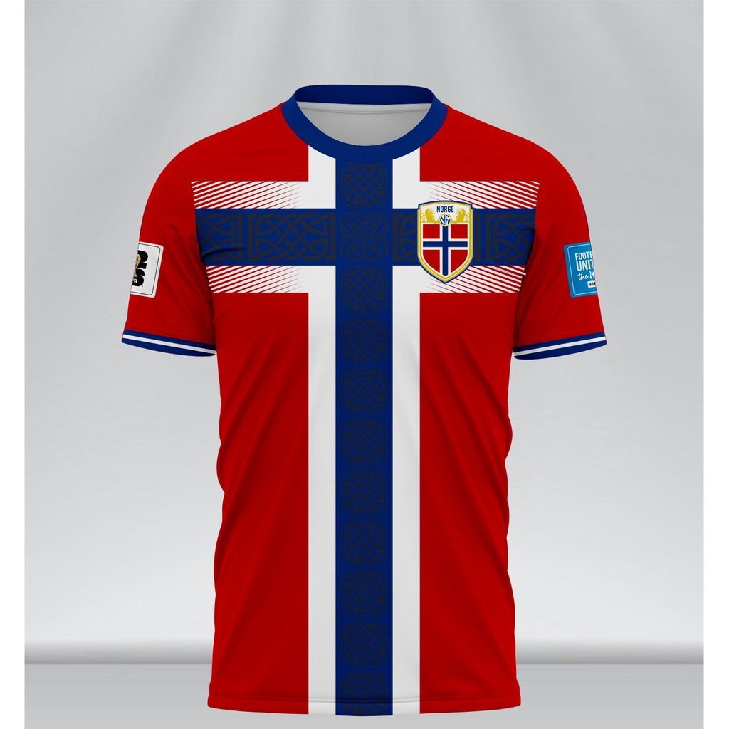 Jersey Norwegia Home Fantasy Piala Dunia 2026