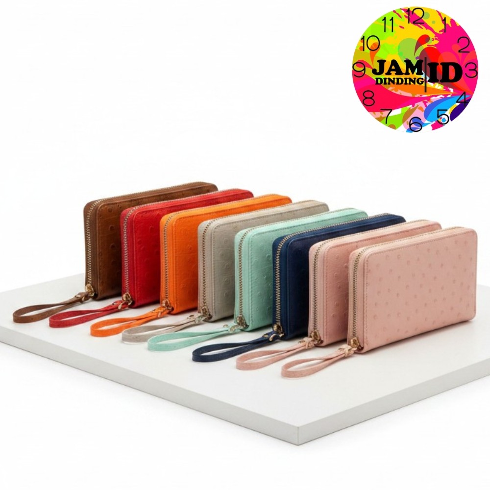 JDID Dompet Panjang Wanita Premium Fashion Mewah Resleting Multifungsi PC303
