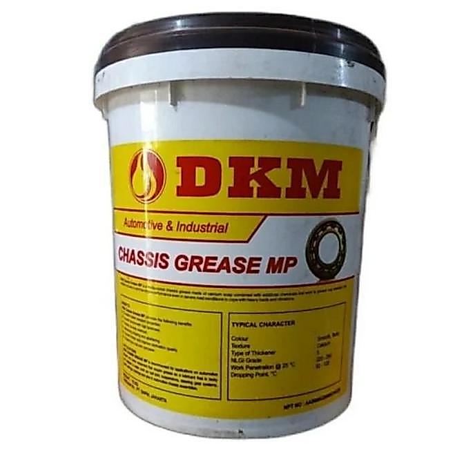 NEW DKM HITAM Grease Gemuk Chasis/Casis/Stempet DKM BLACK 15 kg Pail/Ember