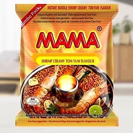 NEW Mie instan MAMA Shrimp Tom Yum Creamy 90g Thailand