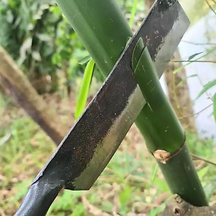 NEW Parang Golok Gagang Besi Pemotong Kayu - Cacah Tulang Cincang Daging