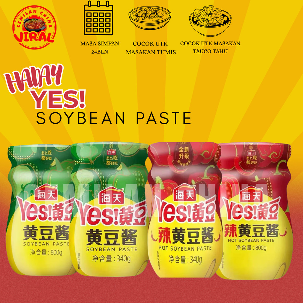 

[340g][800g]haday/soy bean paste/haitian/huang dou jiang/huangdoujiang/tauco
