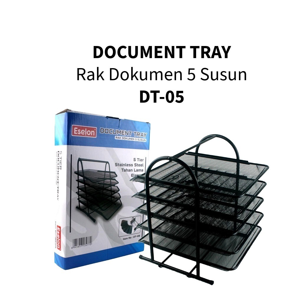 

Rak Document Tray 5 Susun / Document Tray Eselon DT-05