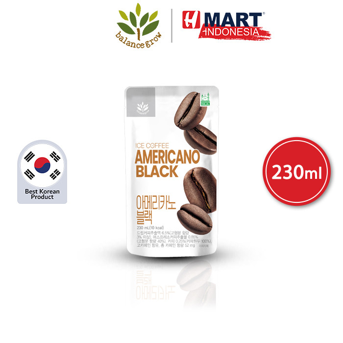

BALANCE GROW Ice Coffee Americano Black - Minuman Kopi 230ml