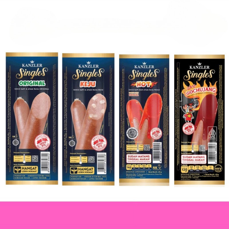 

Kanzler Singles (5 Varian) BON