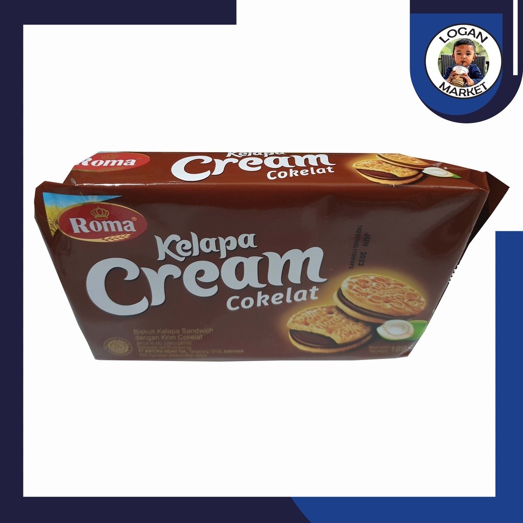 

Roma Kelapa Cream Coklat 186 gram | per piece