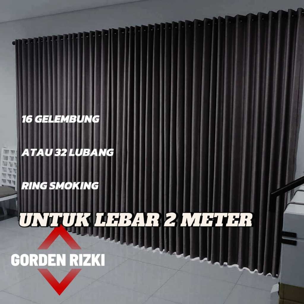 GORDEN JENDELA BLACKOUT IMPORT 16 GELEMBUNG GORDEN JENDELA BLACKOUT TEBAL TERMURAH