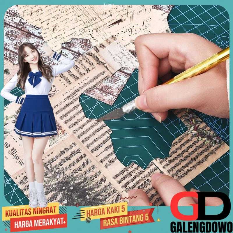 

HUAN MEI Alas Potong Work Cutting Mat Pad Anti Slip A4 300x220mm - GKSA4