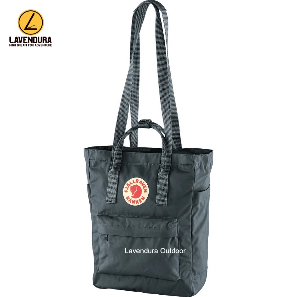 Fjallraven Kanken Totepack Gray Daypack Kanken Totepack Original Tas Fjallraven Kanken Tas Punggung 