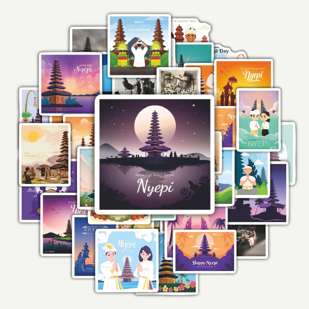 

Sticker Pack Stiker Tema Nyepi V1 | Sticker TUMBLR | Stiker LAPTOP KOPER HELM