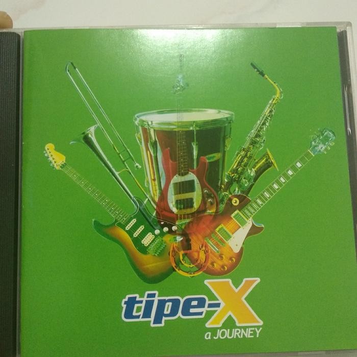 CD tipe-x - a journey. slank dewa 19 sheila on 7 funky kopral ska RARE
