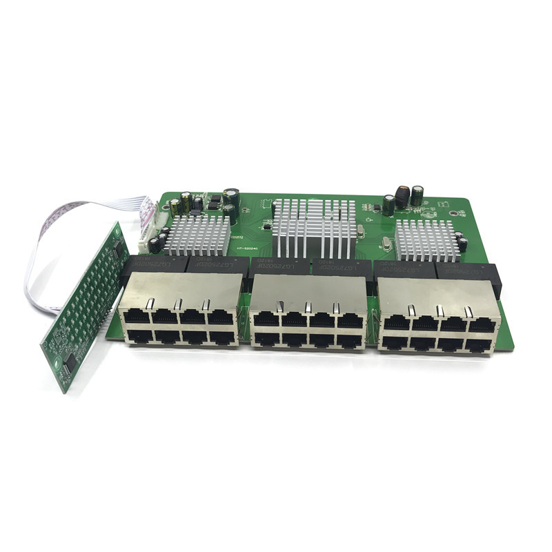 OEM New model 24 Port Gigabit Switch module Desktop RJ45 Ethernet Switch 10/100/1000mbps Lan Hub swi