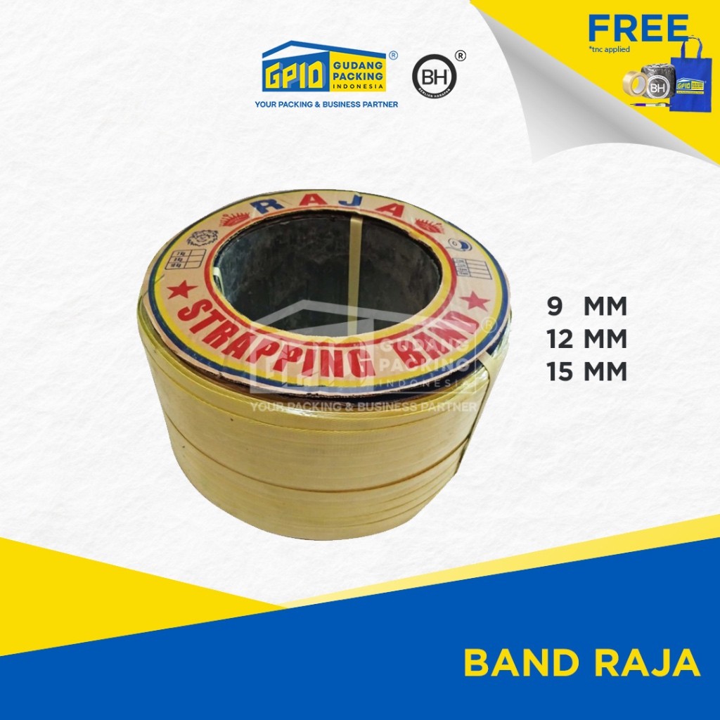 

RAJA - Tali Strapping Band 9 / 12 / 15 mm Warna
