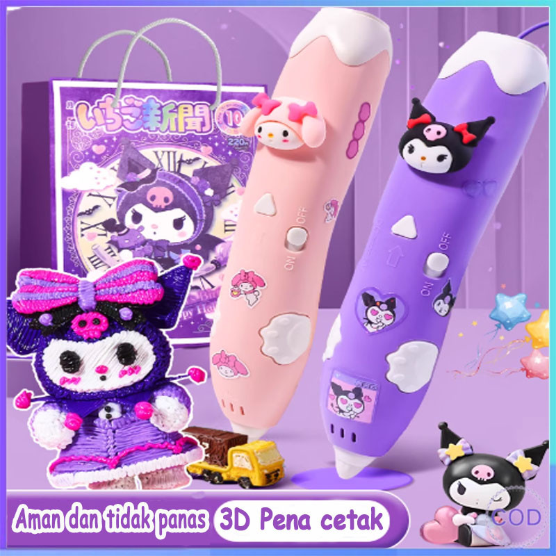 Pena 3D Cetak Nirkabel Dapat Diisi Ulang