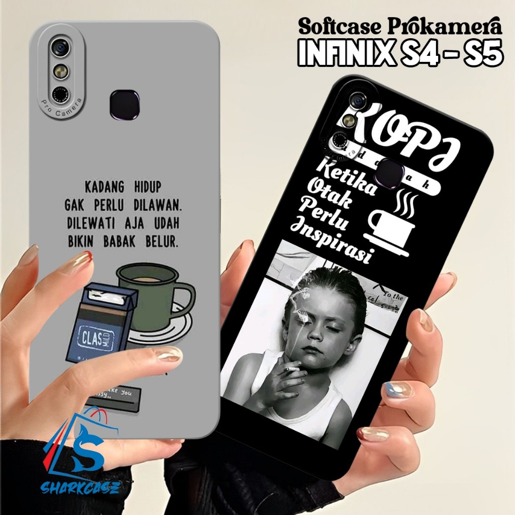 Case Infinix S4 / 3 PLUS / S5 / S5 LITE / Smart 4 / 5 / 6 / 7 / 8 / 9 Motif Quotes Terbaru Kekinian 