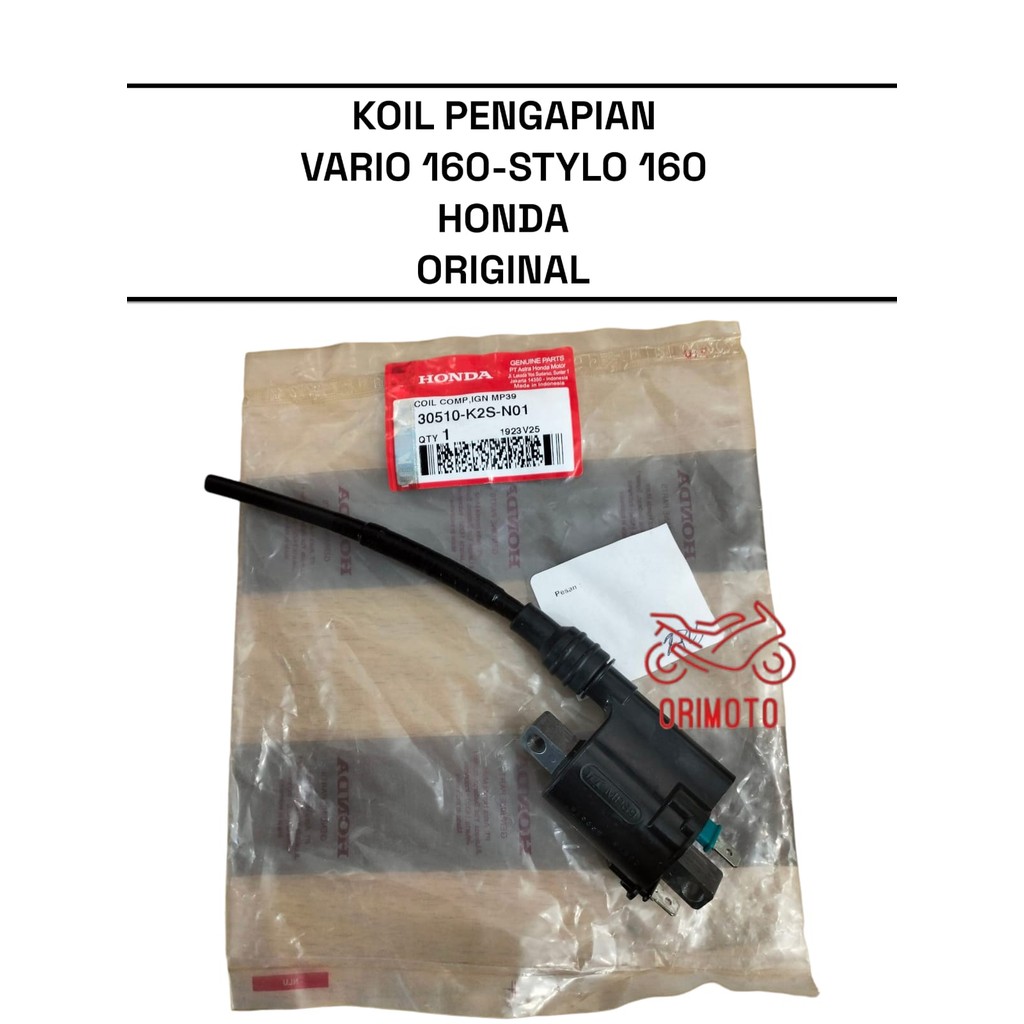 Orimoto- KOIL PENGAPIAN VARIO STYLO 160 HONDA 30510-K2S-N01 ORIGINAL
