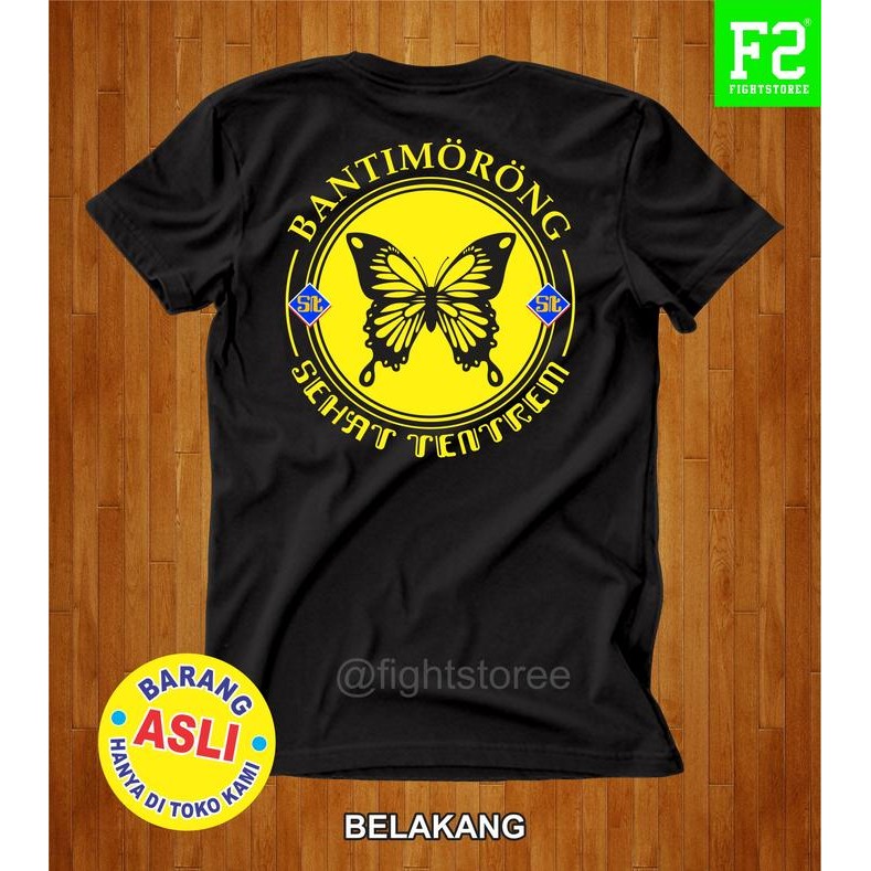 (COD) KAOS SEHAT TENTREM BANTIMORONG BULET Combed Sablon - M