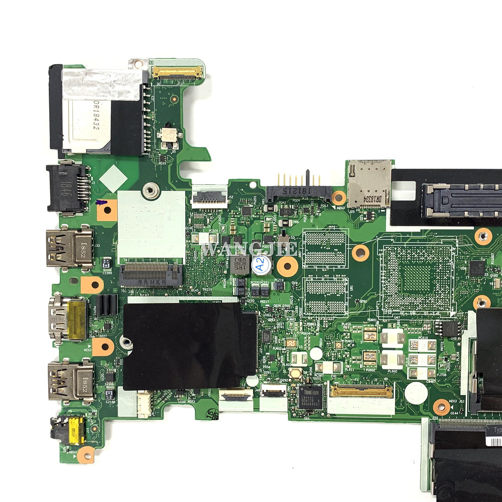 FRU:01HW539 For Lenovo ThinkPad T470 Laptop Motherboard CT470 NM-A931 With i5-6300U Processor DDR4 R