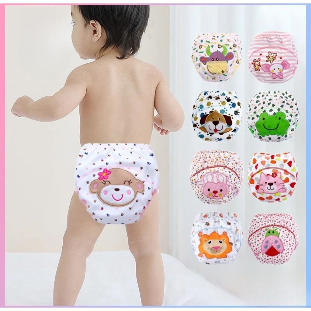 Popok Kain Bayi Cuci Ulang | Training Pants Anak Cloth Diaper Klodi Popok Bayi | Clodi Celana Anak B