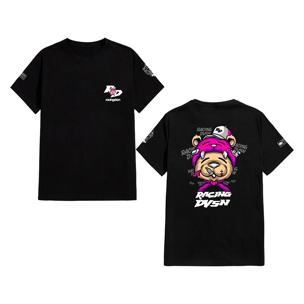 [HOT] Kaos drag race balap liar RACING DVSN Baju motor sport event otomotif cornering crew race day 