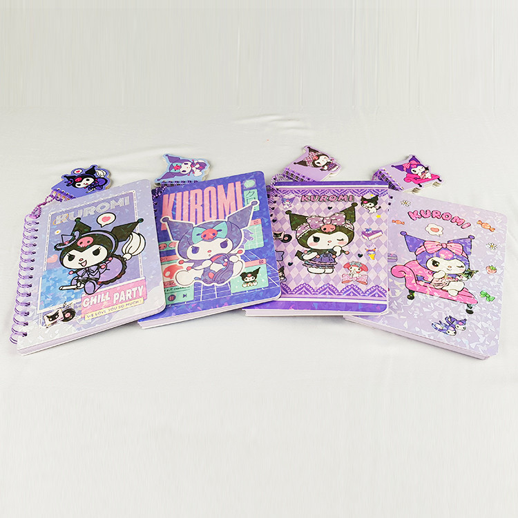 

Sanrio Kuromi Notebook Buku Tulis anak Karakter Kuromi + Mini Note Lucu Cute Ukuran A5 13 x 19 cm Jurnal Diary Book