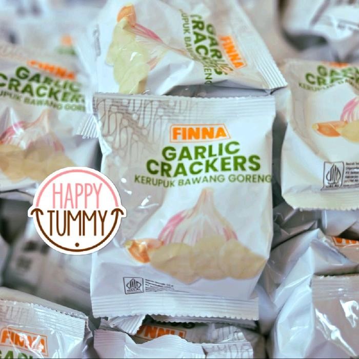 

Finna kerupuk bawang garlic crackers 10gr
