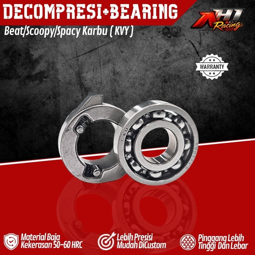Ads Decompresi Noken As Beat Scoopy Spacy Karbu Bearing AH1 Racing