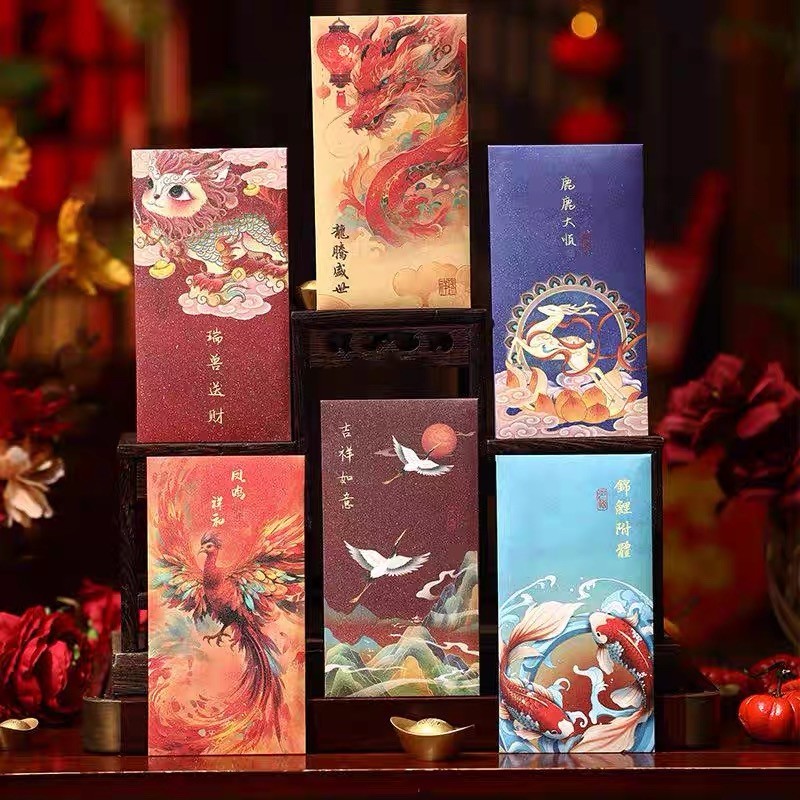 

JIWUU - Angpao Imlek Premium Amplop Panjang Tebal Terbaru Angpau 01 Imlek Imlek Chinese New Year