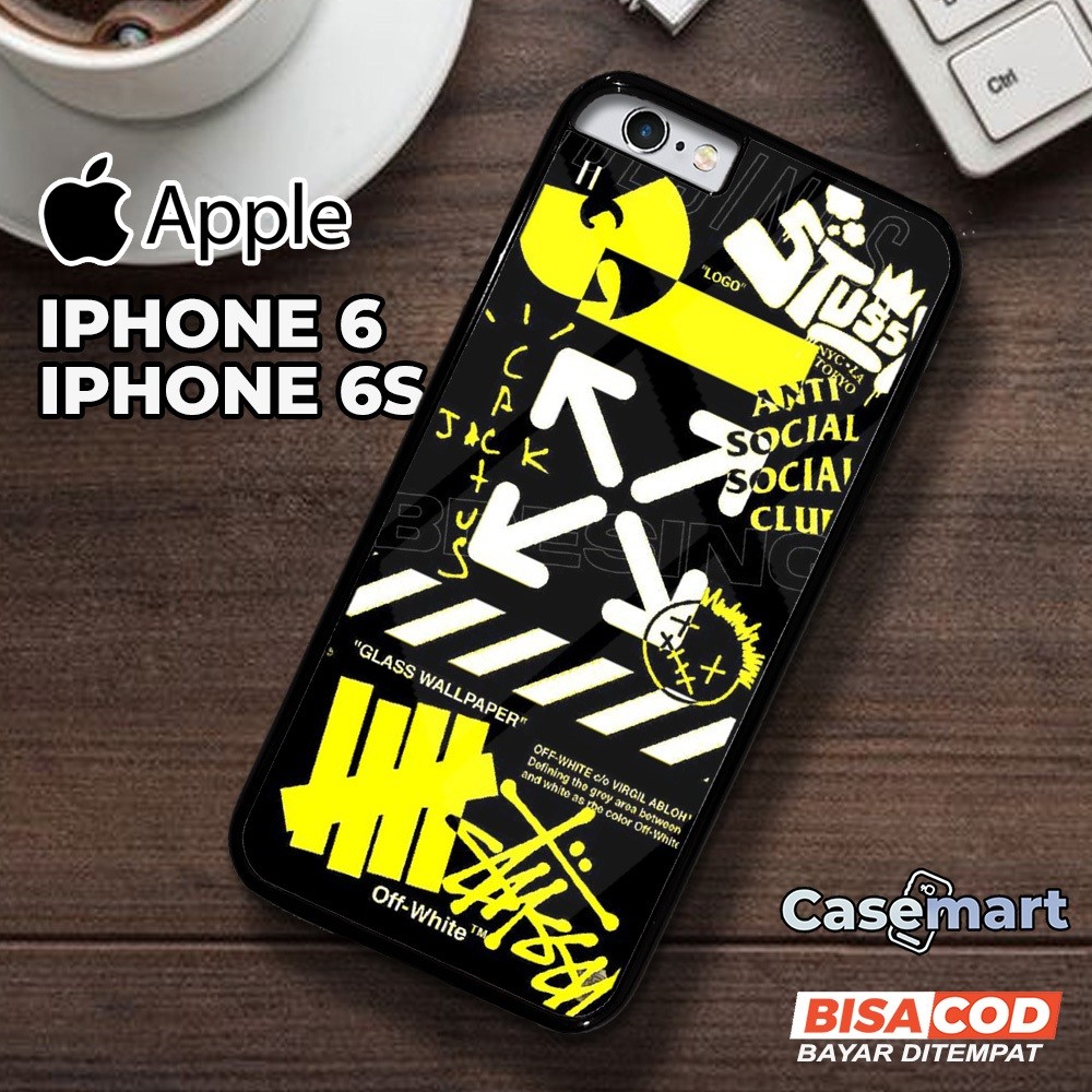 Case IPHONE 6 6S Casing IPHONE 6 6S Casemart [BGRF] Case Glossy Case Aesthetic Custom Case Anime Cas