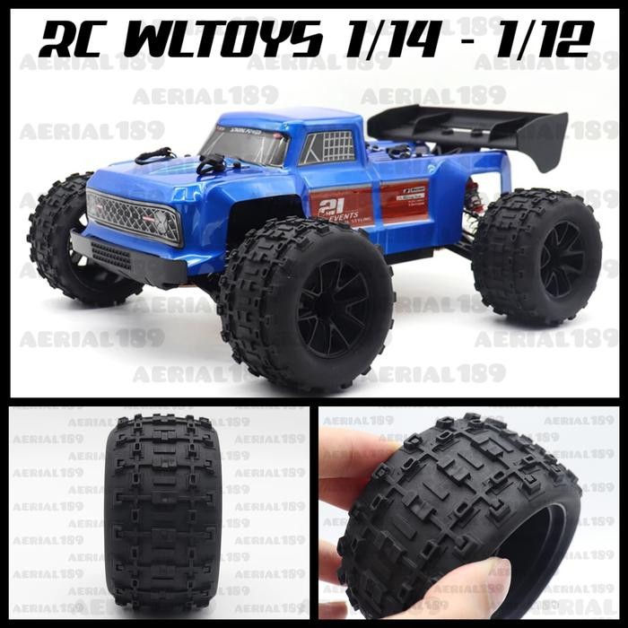 1pcs ban monster bigfoot wltoys 1/16 1/14 1/12 124008 124007 MJX HBX by Urbanite store