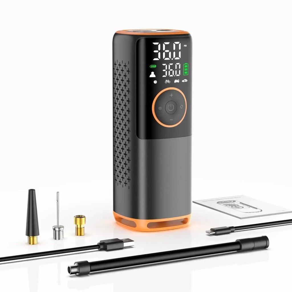 Portable Tire Inflator Car Tire Inflator Tire Inflator Pump With Digital Display Electric Inflators 