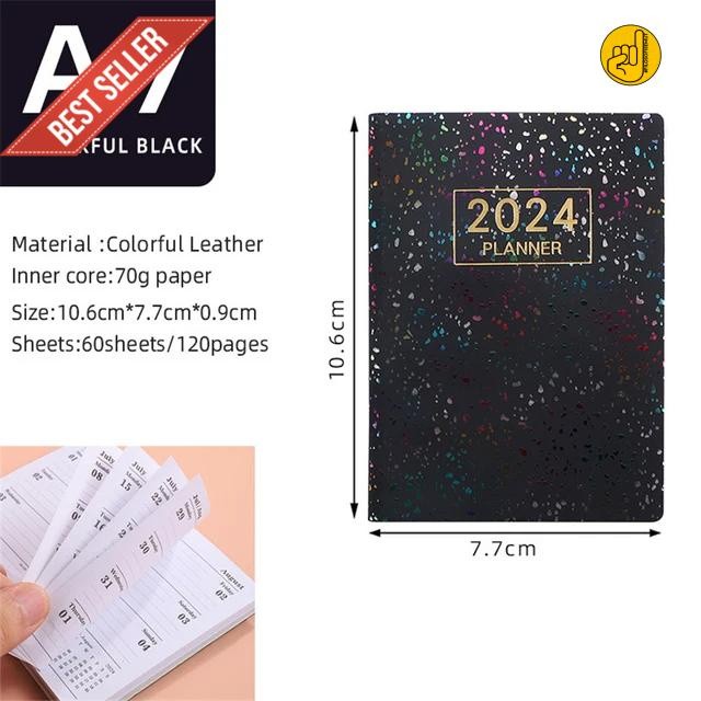 

baldan MINKYS Buku Catatan Harian 2024 Notebook Planner 365 Days Glitz - MK20 good quality