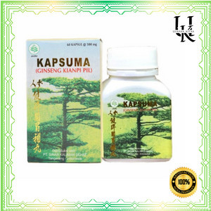 

usaha kita - Kapsuma ginseng kianpi - ISI 60 KAPSUL - BISA COD