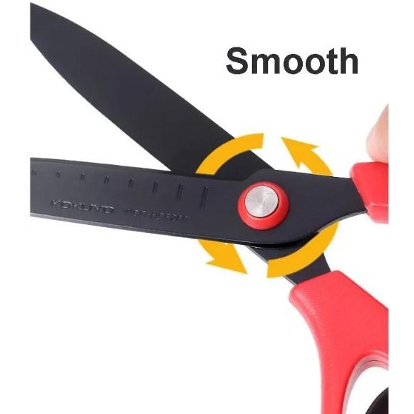 

Kokuyo Gunting Kertas Scrapbooking Gunting Aman Anti-Stick Fluor - Putih