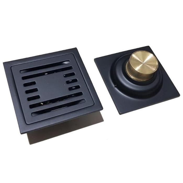 Saringan Got Kamar Mandi/floor Drain/pembuangan Air Kamar Mandi/saringan Air Kamar Mandi - hitam