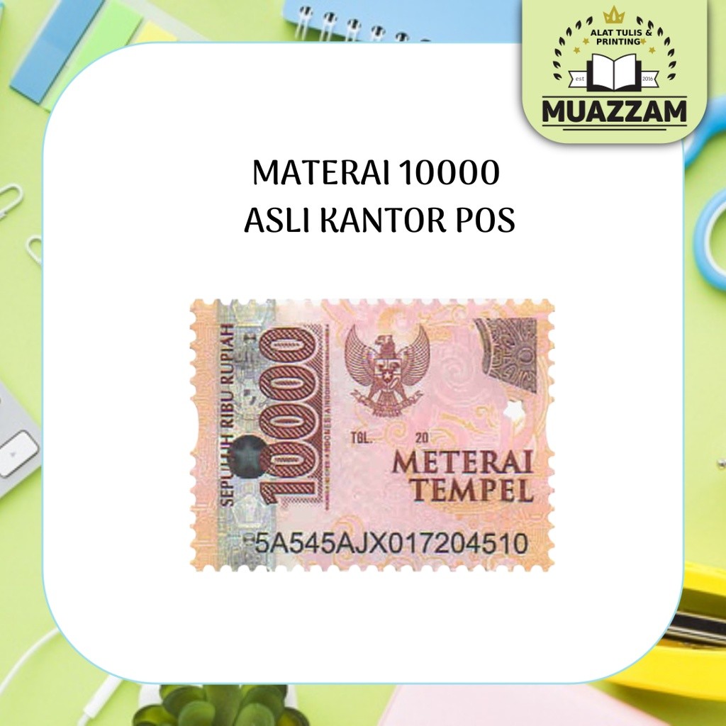 

MATERAI 10000 / PRANGKO / PERANGKO