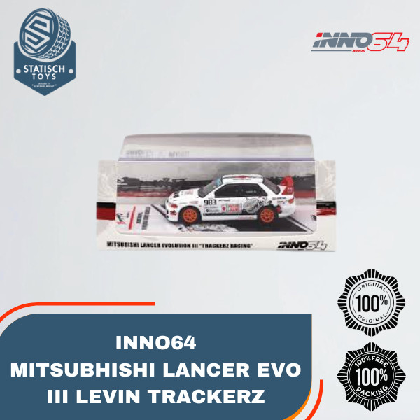 Inno64 Mitsubhisi Lancer Evolution III Levin Trackerz Racing