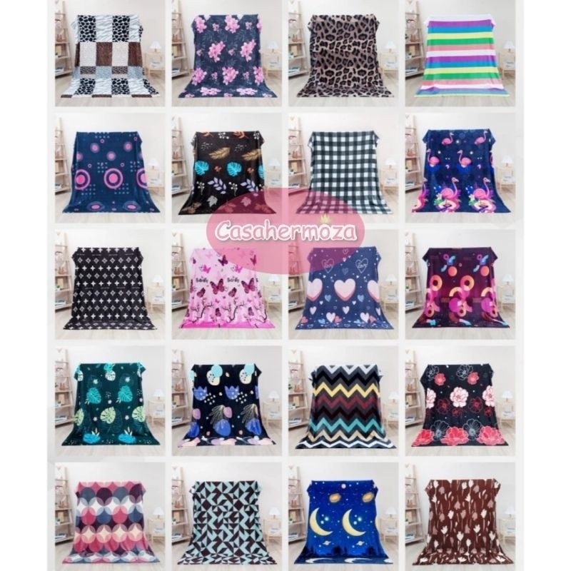 Selimut Bulu Dewasa / Selimut Bulu Halus