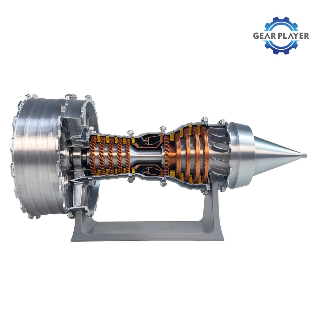 Super large turbine engine model Engine model kit Assembling toy