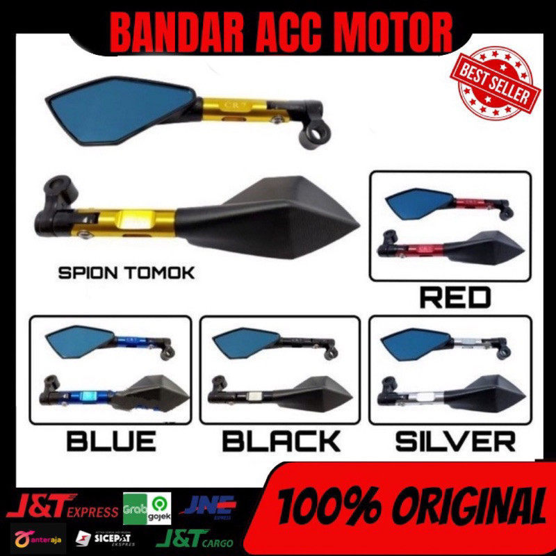 PROMO SPION TOMOK BESAR V5 CNC / SPION TOMOK KECIL V2 CNC IMPORT UNIVERSAL MOTOR LAKI vario beat mio
