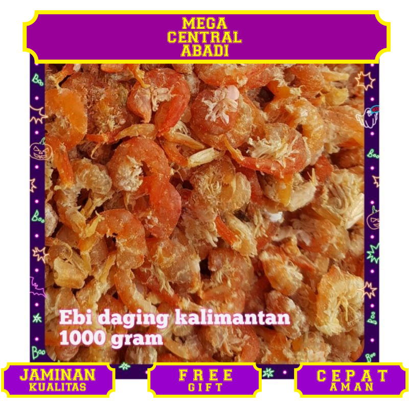 

ebi kering super / udang ebi daging 1 kg ( KALIMANTAN )