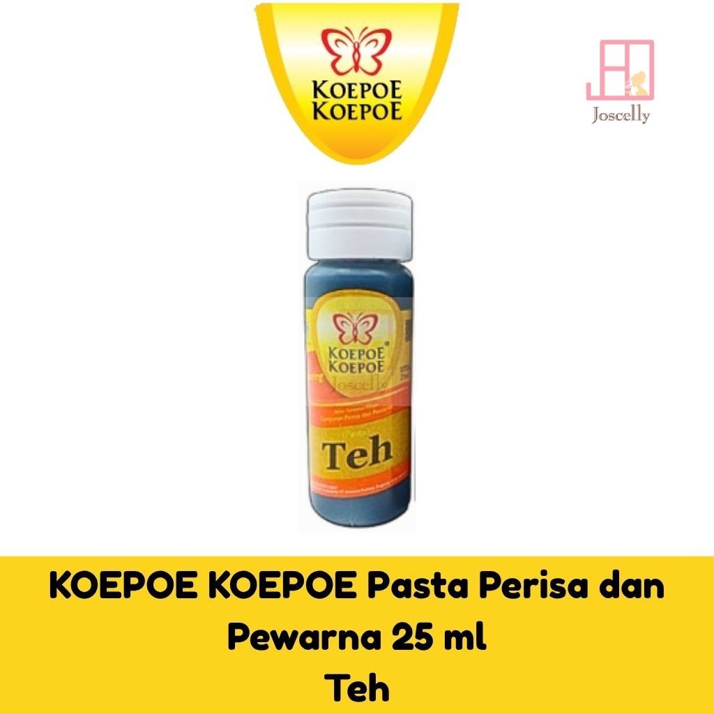 🩷JOSCELLY.ID🩷 KOEPOE KOEPOE Pasta Perisa dan Warna Teh / Tea - 25 ml